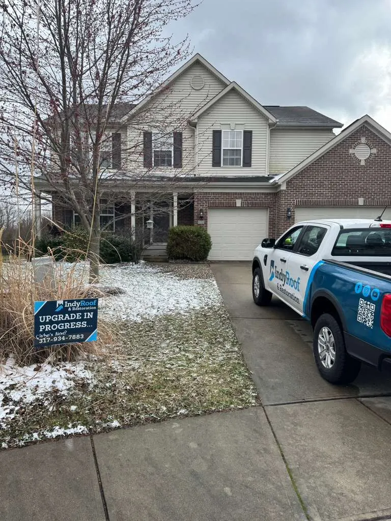 Storm damage documented on a Brandywine home